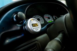 Innovate Motorsports MTX-L digital air/fuel ratio gauge.